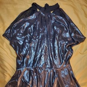 Pewter Metallic Tunic